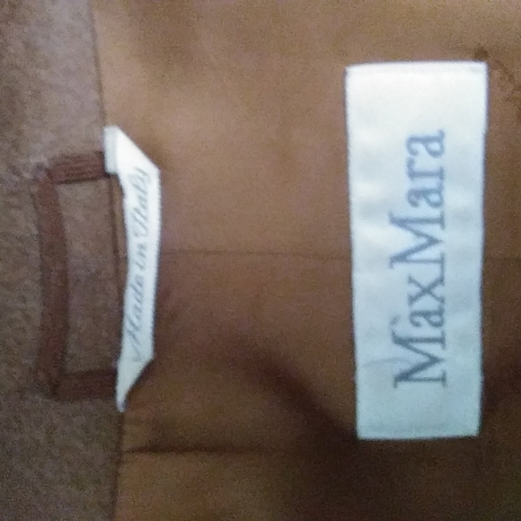 Max Mara Cashmere Blend coat/jacket sz 4 relaxed fit - Picture 8 of 16